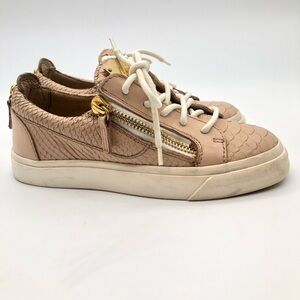Giuseppe Zanotti Moreschi Snake Embossed Trainers